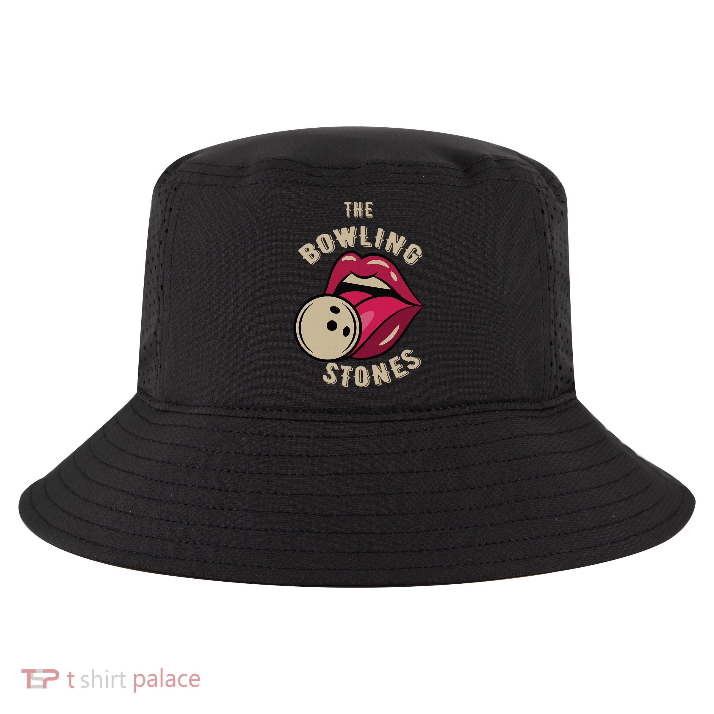 Funny Pun Bowling Stone Cool Comfort Performance Bucket Hat