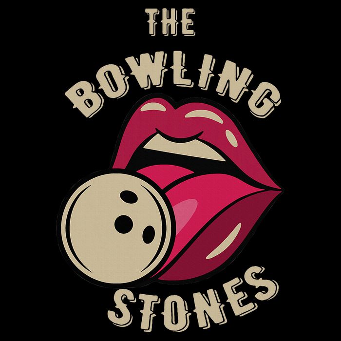 Funny Pun Bowling Stone Cooling Performance Crew T-Shirt
