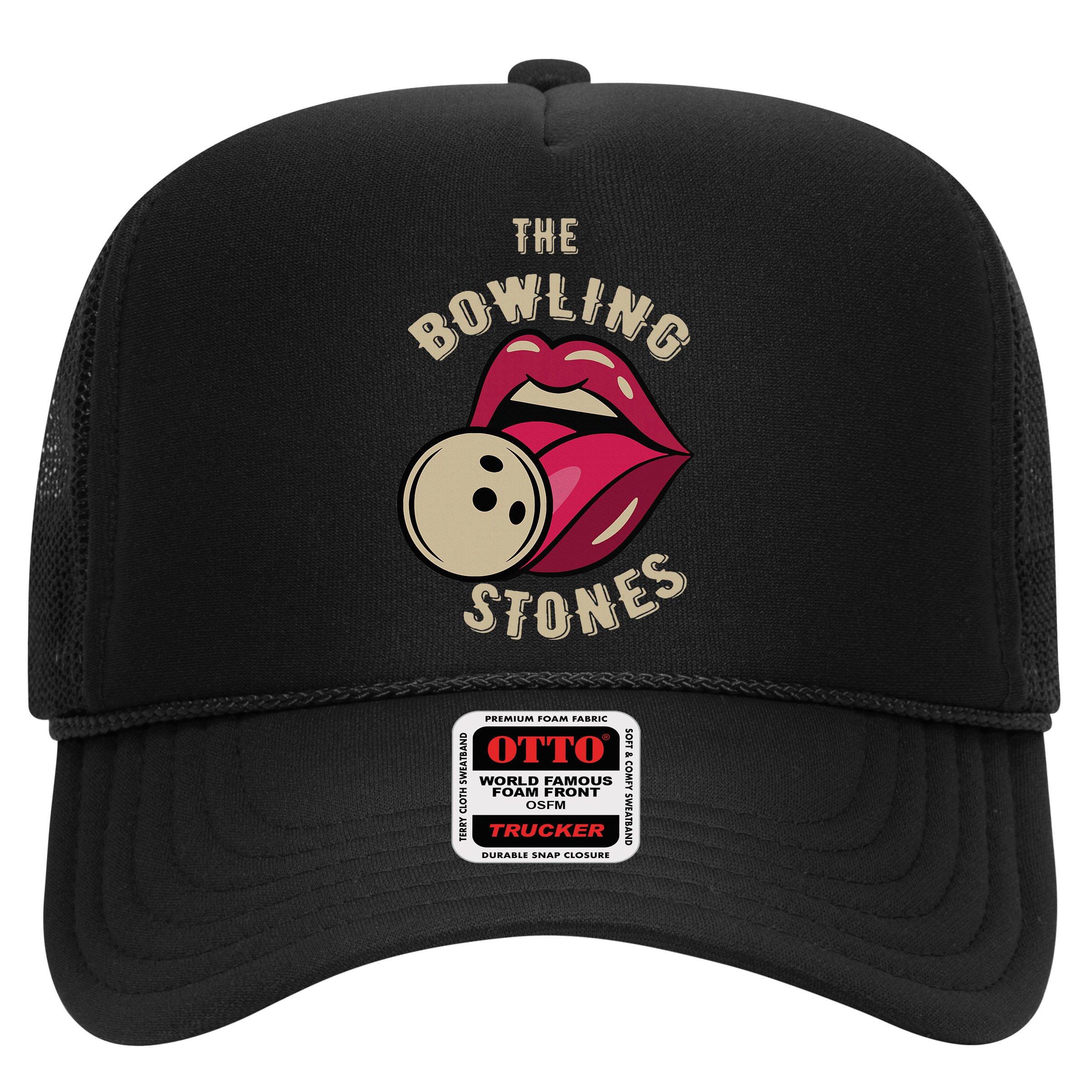Funny Pun Bowling Stone Hat