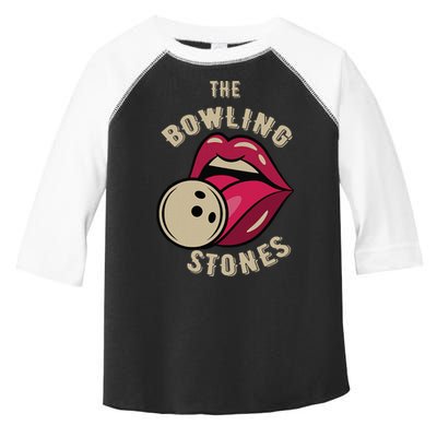 Funny Pun Bowling Stone Toddler Fine Jersey T-Shirt