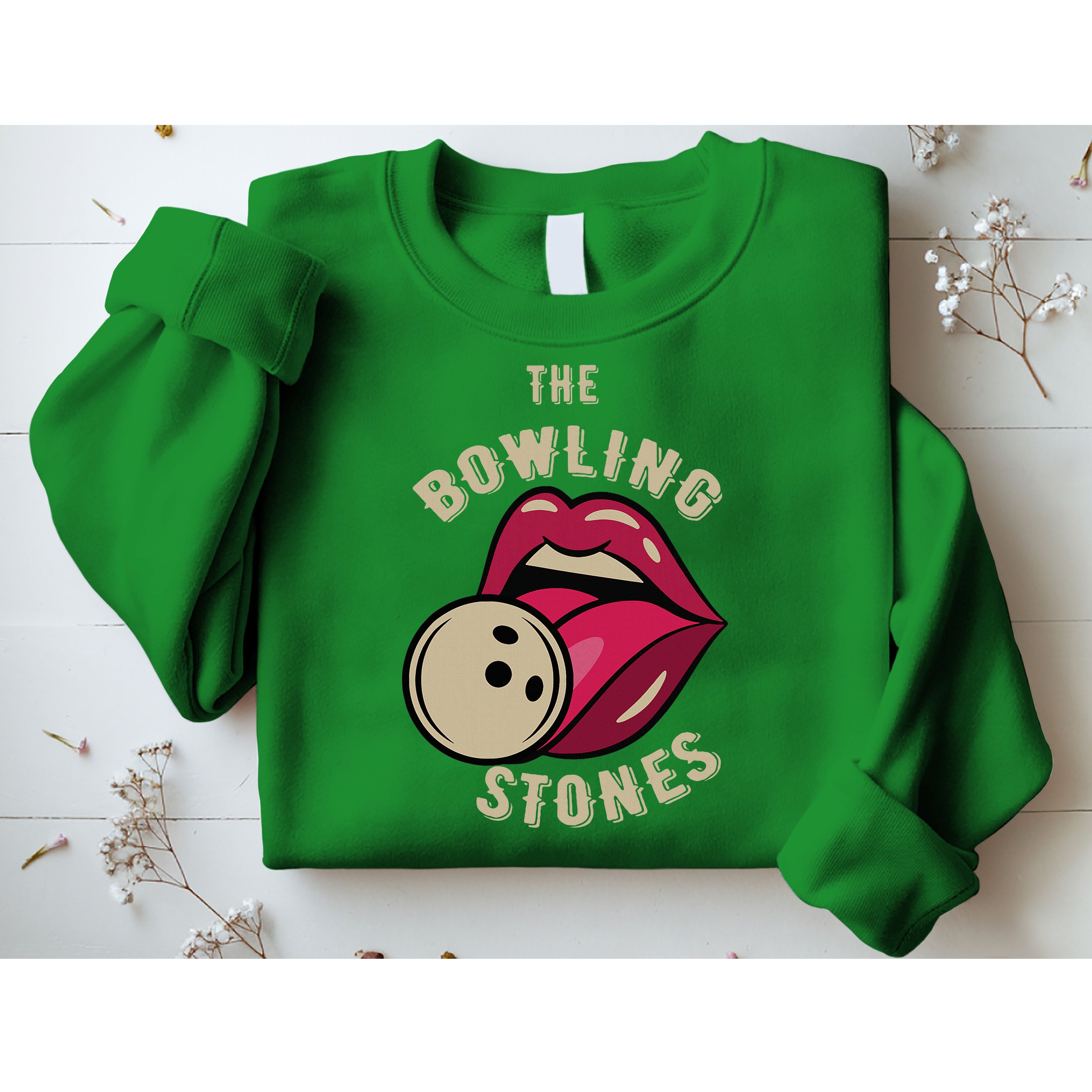 Funny Pun Bowling Stone Sweatshirt