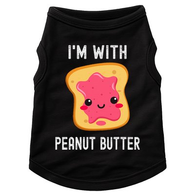 Funny Peanut Butter Jelly Matching Couples Doggie Tank