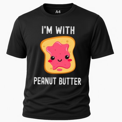 Funny Peanut Butter Jelly Matching Couples Performance Shirt