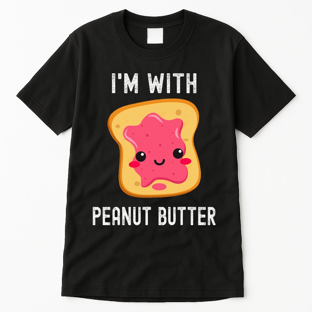 Funny Peanut Butter Jelly Matching Couples Tall T-Shirt