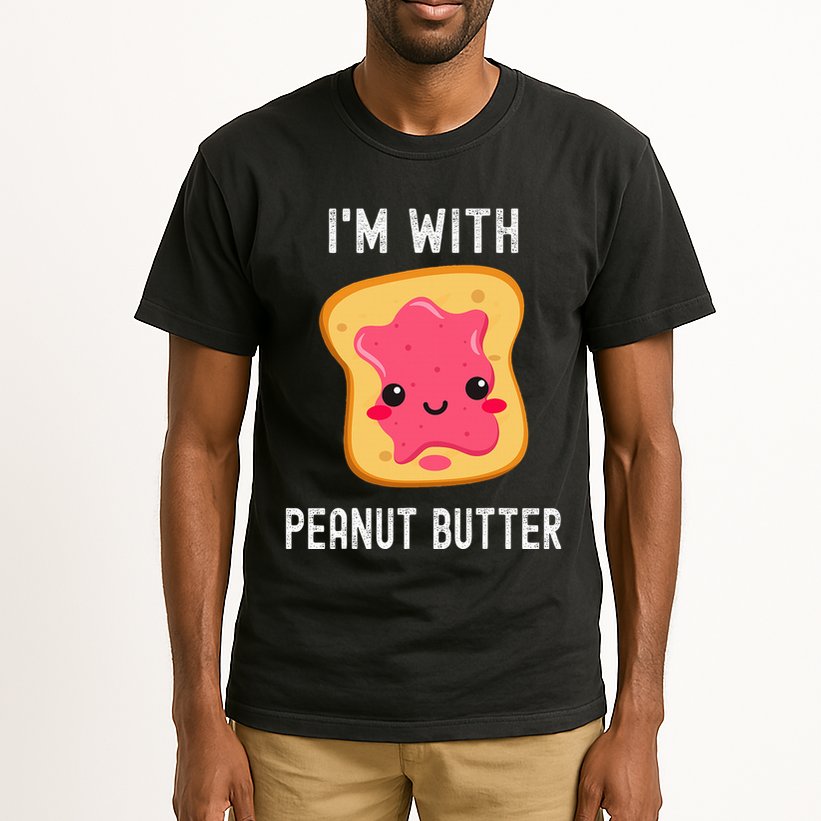 Funny Peanut Butter Jelly Matching Couples Tall T-Shirt