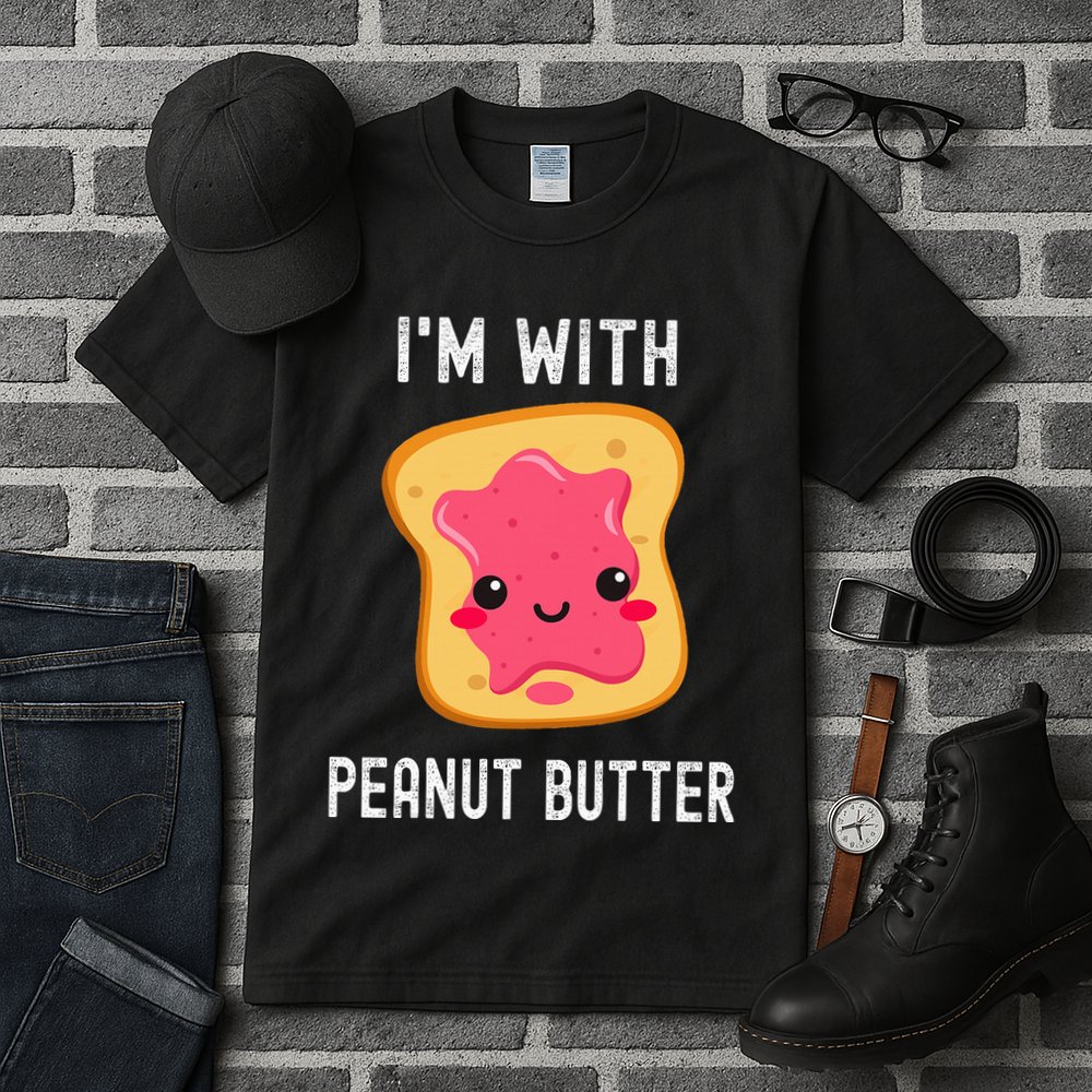 Funny Peanut Butter Jelly Matching Couples Tall T-Shirt
