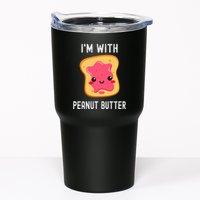 Funny Peanut Butter Jelly Matching Couples Tumbler