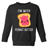 Funny Peanut Butter Jelly Matching Couples Toddler Sweatshirt