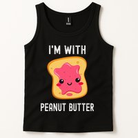 Funny Peanut Butter Jelly Matching Couples Tank Top