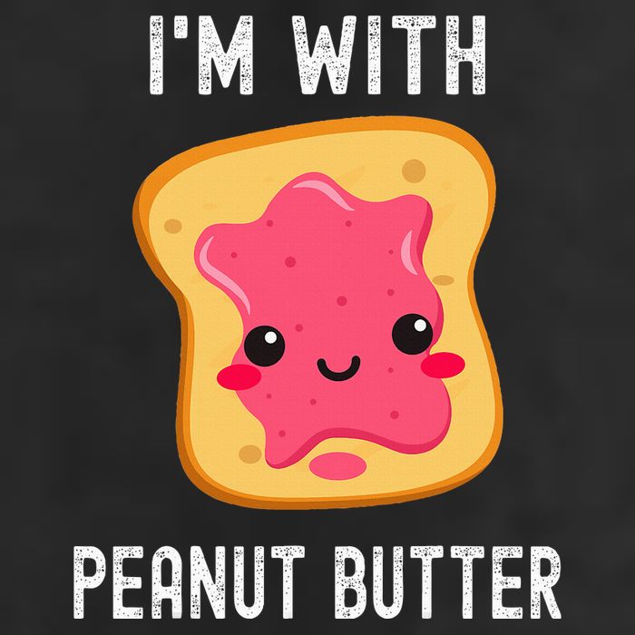 Funny Peanut Butter Jelly Matching Couples Golf Towel