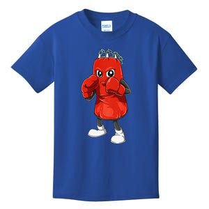 Funny Punching Bag With Boxing Gloves For A Boxer Kickboxer Kids T-Shirt