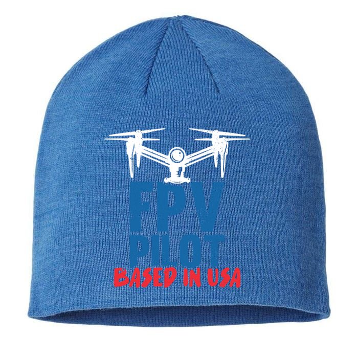 Fpv Pilot Based In Usa Drone Pilot Gift Sustainable Beanie