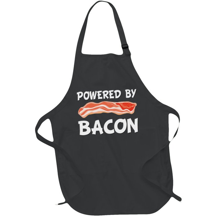 Funny Powered By Bacon Bacon Lovers Gift Apron