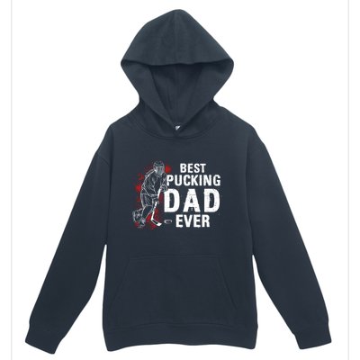 Funny Pun Best Pucking Dad Meaningful Gift Urban Pullover Hoodie