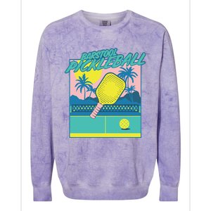 Fore Play Barstool Pickleball Pocket Colorblast Crewneck Sweatshirt