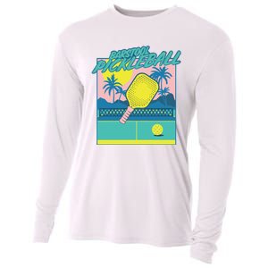 Fore Play Barstool Pickleball Pocket Cooling Performance Long Sleeve Crew