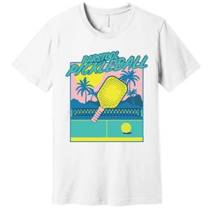 Fore Play Barstool Pickleball Pocket Premium T-Shirt