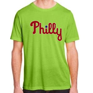 Funny Philadelphia Baseball Philly PA Retro 1 Adult ChromaSoft Performance T-Shirt