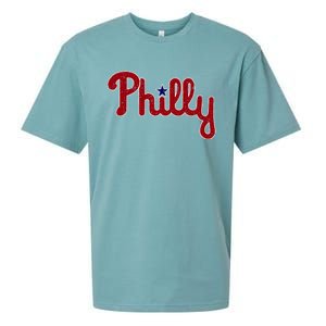 Funny Philadelphia Baseball Philly PA Retro 1 Sueded Cloud Jersey T-Shirt