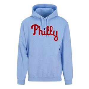 Funny Philadelphia Baseball Philly PA Retro 1 Unisex Surf Hoodie