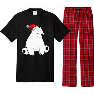 Festive Polar Bear Pajama Set for Christmas Pajama Set