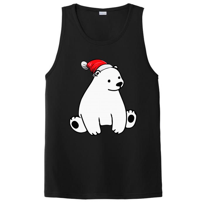 Festive Polar Bear Pajama Set for Christmas PosiCharge Competitor Tank