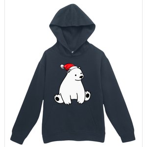 Festive Polar Bear Pajama Set for Christmas Urban Pullover Hoodie