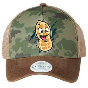 Funny Peanut Butt Gag Peanut Butter Food Legacy Tie Dye Trucker Hat