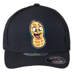 Funny Peanut Butt Gag Peanut Butter Food Flexfit Unipanel Trucker Cap