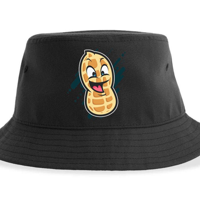 Funny Peanut Butt Gag Peanut Butter Food Sustainable Bucket Hat