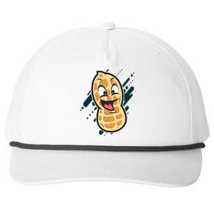 Funny Peanut Butt Gag Peanut Butter Food Snapback Five-Panel Rope Hat