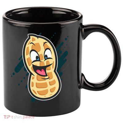 Funny Peanut Butt Gag Peanut Butter Food 11oz C Handle Ceramic Mug