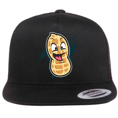 Funny Peanut Butt Gag Peanut Butter Food Flatbill Hat