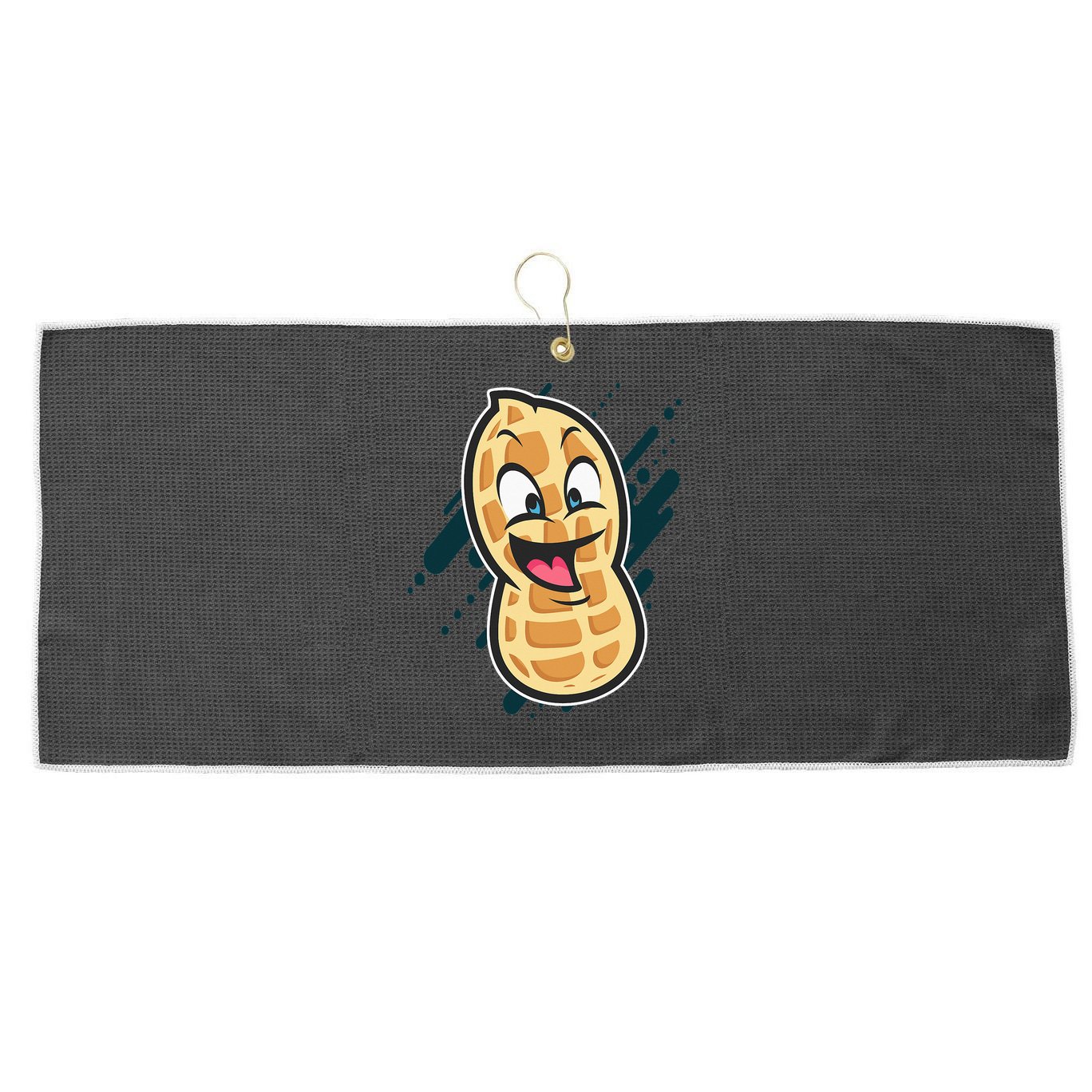 Funny Peanut Butt Gag Peanut Butter Food Large Microfiber Waffle Golf Towel