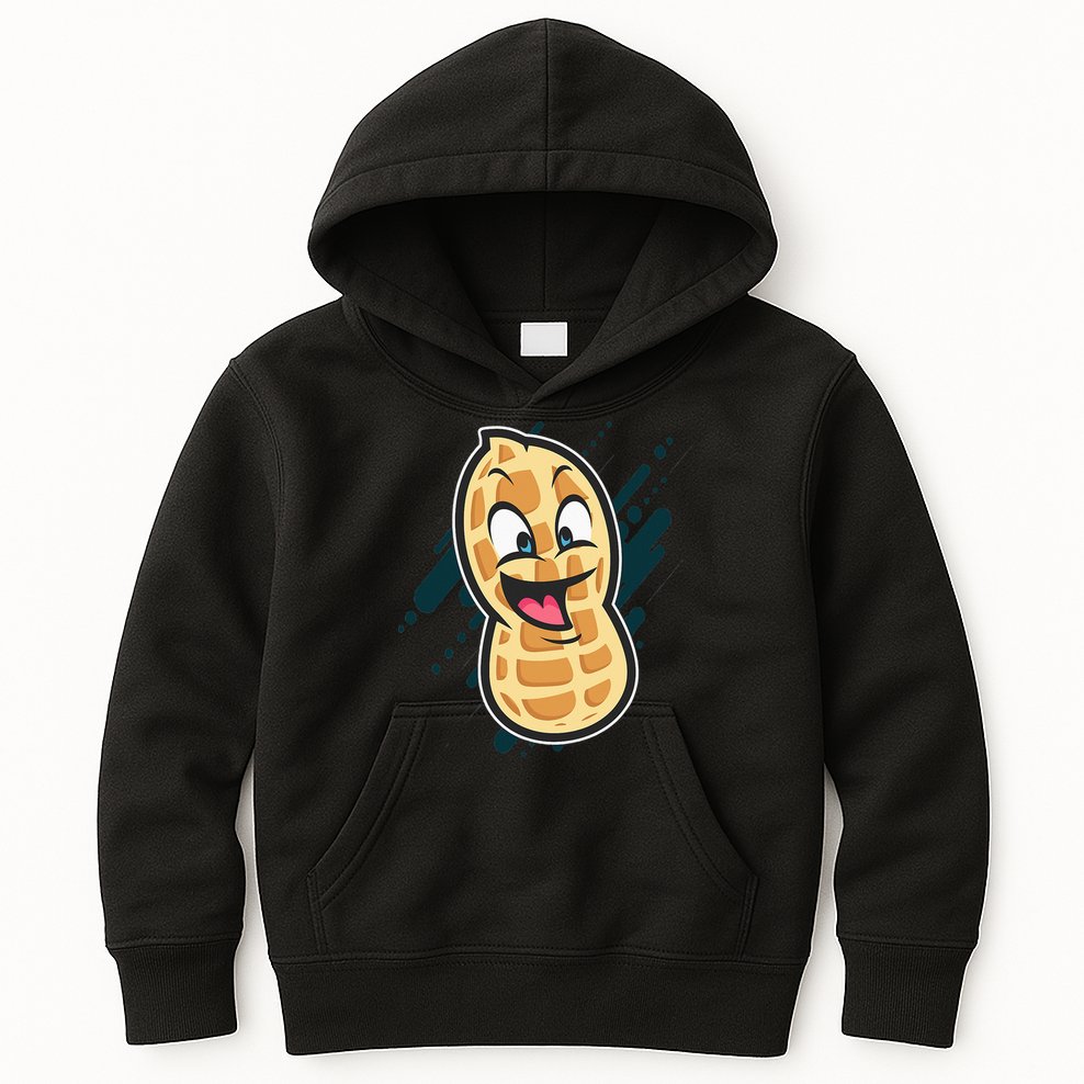 Funny Peanut Butt Gag Peanut Butter Food Kids Hoodie
