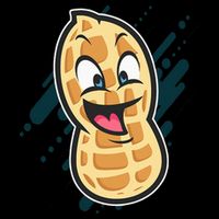 Funny Peanut Butt Gag Peanut Butter Food Wool Snapback Cap