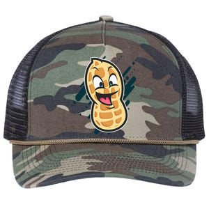 Funny Peanut Butt Gag Peanut Butter Food Retro Rope Trucker Hat Cap