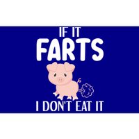 Funny Powered By All Plants If It Farts I Dont Eat It Gift Bumper Sticker