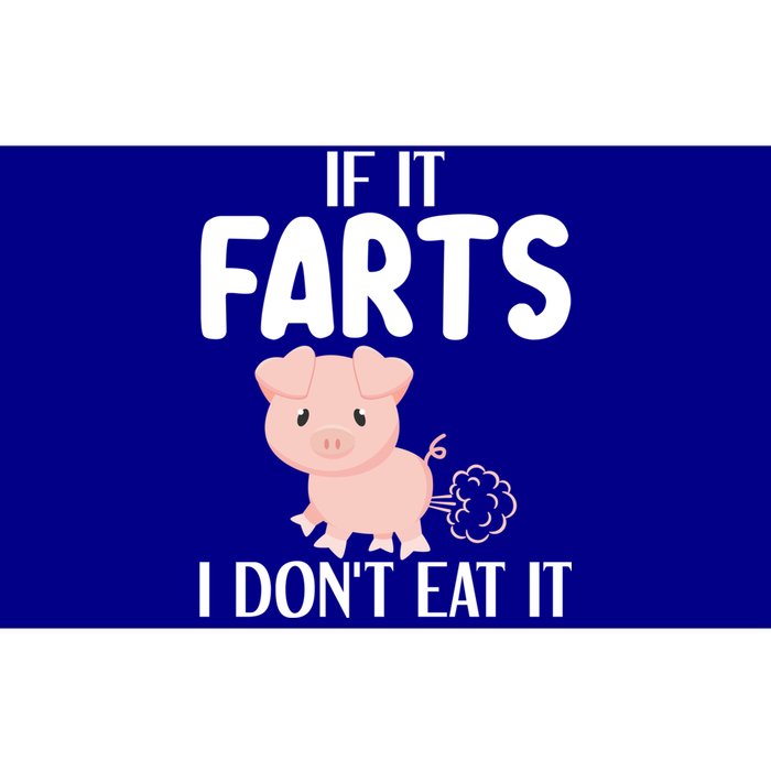 Funny Powered By All Plants If It Farts I Dont Eat It Gift Bumper Sticker