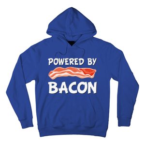 Funny Powered By Bacon Bacon Lovers Hoodie