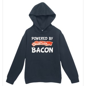 Funny Powered By Bacon Bacon Lovers Urban Pullover Hoodie