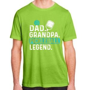 Funny Pickle Ball Dad Grandpa Pickleball Legend Player Gift Adult ChromaSoft Performance T-Shirt