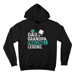 Funny Pickle Ball Dad Grandpa Pickleball Legend Player Gift Hoodie