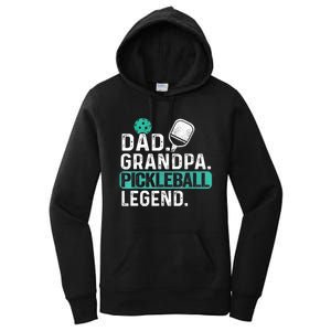 Funny Pickle Ball Dad Grandpa Pickleball Legend Player Gift Women's Pullover Hoodie