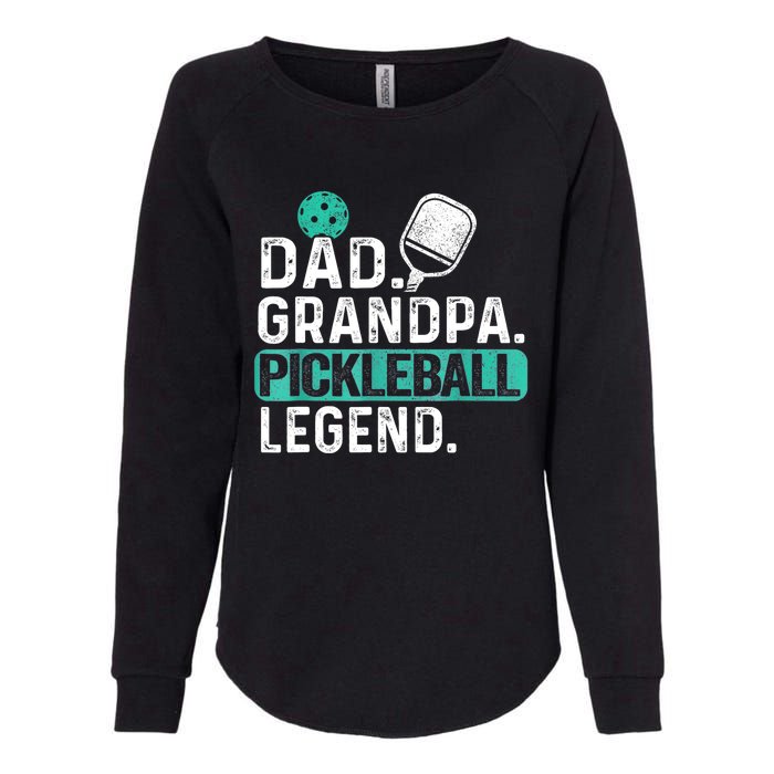 Funny Pickle Ball Dad Grandpa Pickleball Legend Player Gift Womens California Wash Sweatshirt