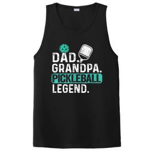 Funny Pickle Ball Dad Grandpa Pickleball Legend Player Gift PosiCharge Competitor Tank