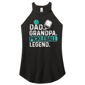 Funny Pickle Ball Dad Grandpa Pickleball Legend Player Gift Women's Perfect Tri Rocker Tank