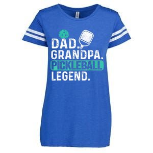 Funny Pickle Ball Dad Grandpa Pickleball Legend Player Gift Enza Ladies Jersey Football T-Shirt