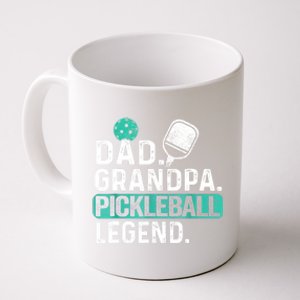 Funny Pickle Ball Dad Grandpa Pickleball Legend Player Gift Coffee Mug