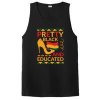 Funny Pretty Black And Educated For Me For Black History Month Gift PosiCharge Competitor Tank